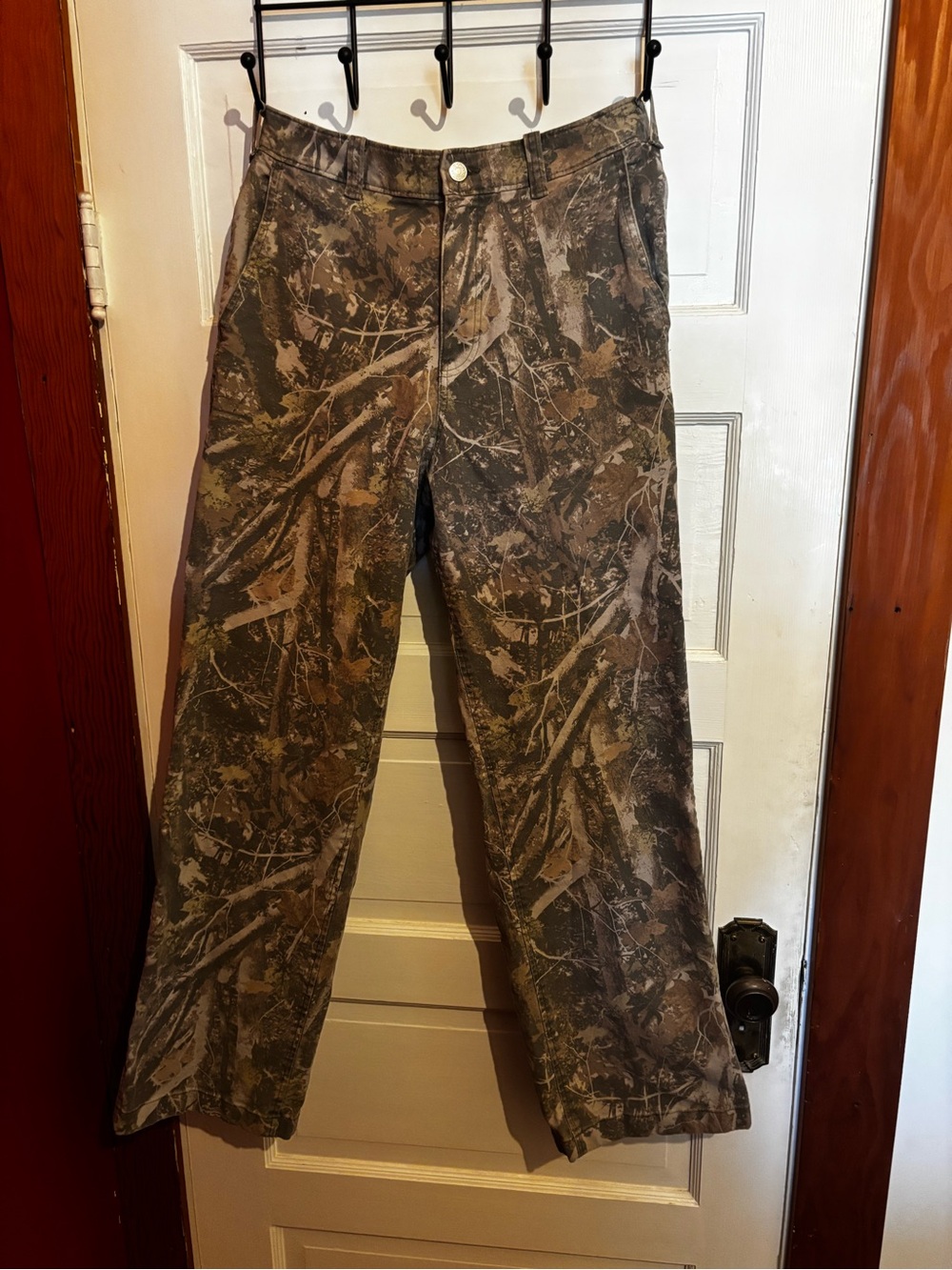 Abercrombie Brown Camo Pants Carpenter Pant Style